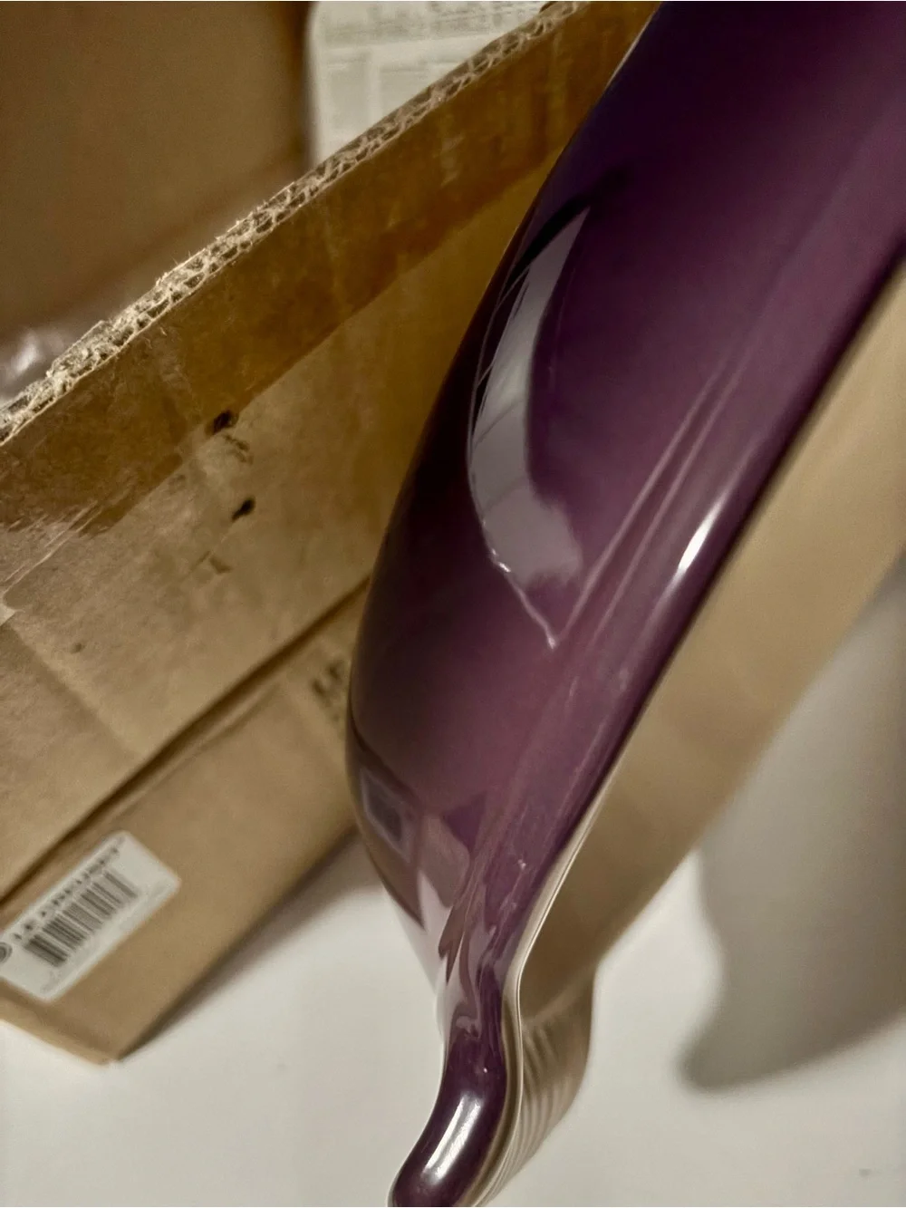 NWT Le Creuset Oval Dish in Cassis 35/28cm